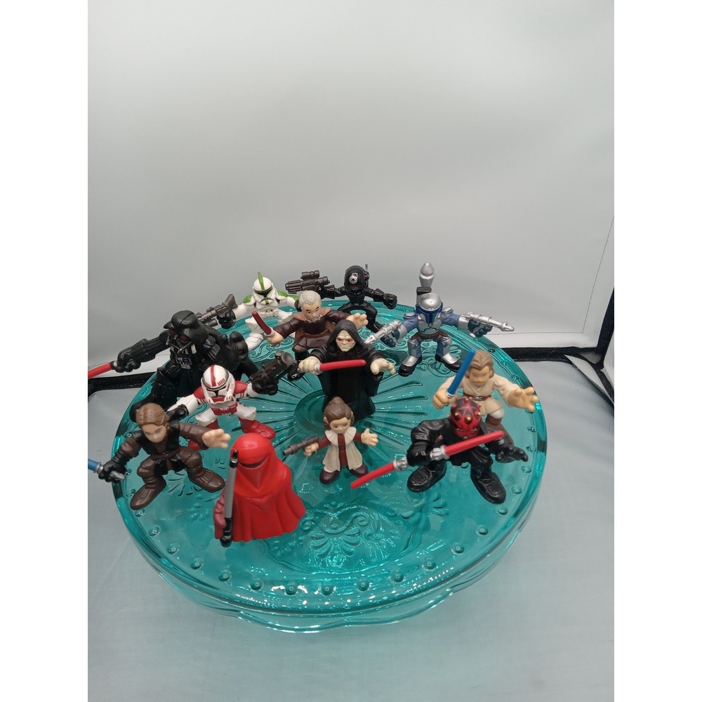 Lot 12 Star Wars Hasbro Playskool Heroes Figures